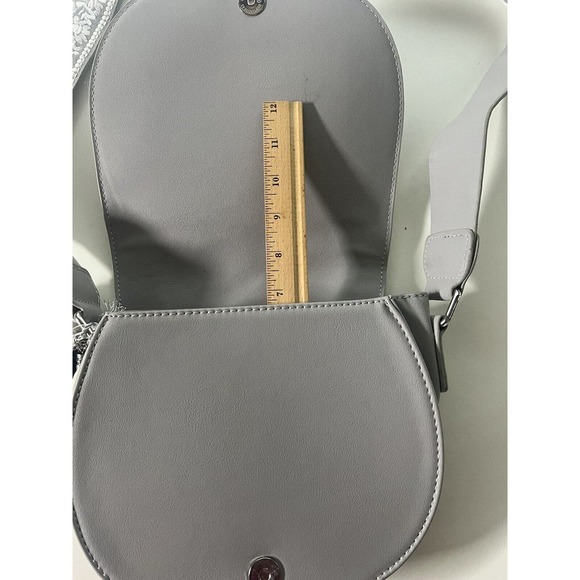 Imoshion Handbag Shoulder‎ Crossbody Bag Gray NWT - Picture 6 of 8